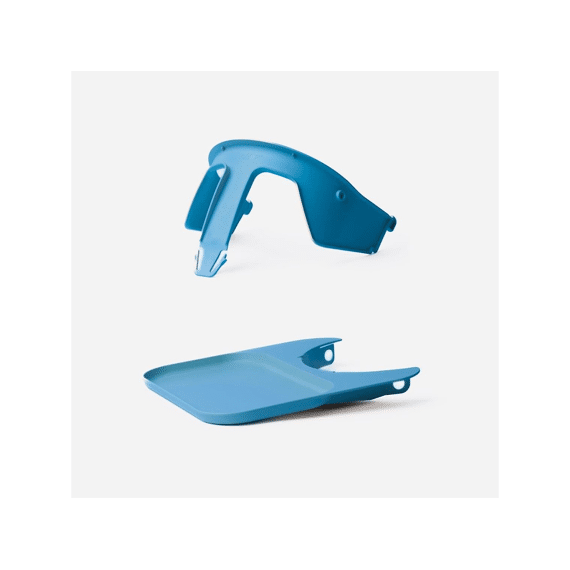 Kaos Klapp Veiligheidsbeugel & Eetblad Bundle Gerecycled Kunststof Swedish Blue