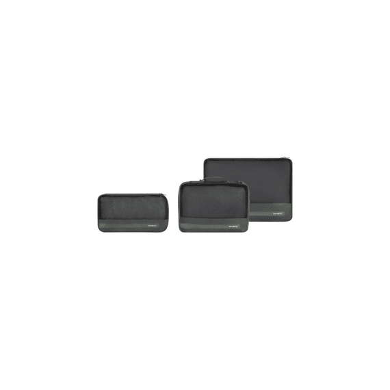 Samsonite Ta Revolution Set Of 3 Packing Cubes S 32x18x5Cm M 33.5X24X7Cm L 43.5X29X7 Cm