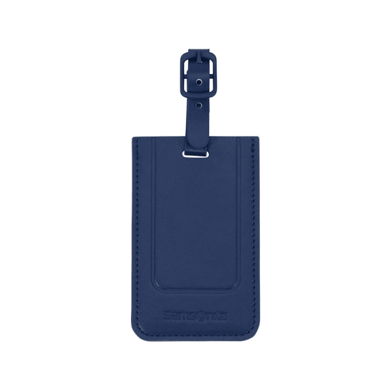 Samsonite Ta Revolution Rectangle Luggage Tag X2 Midnight Blue