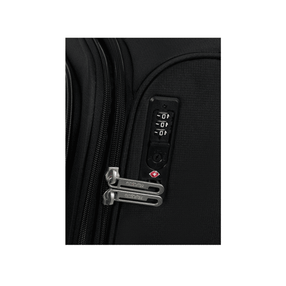 American Tourister Cloudrider Spinner S Exp Tsa Jet Black