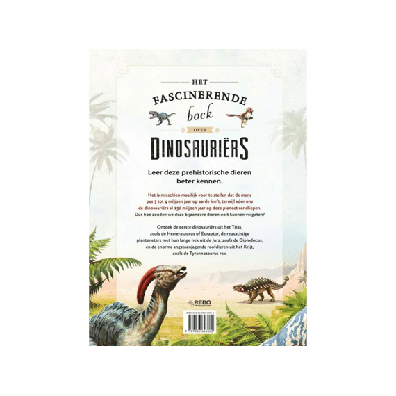 Het Fascinerende Boek Over Dinosauriers