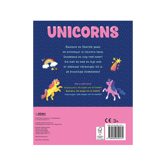 Unicorns 1001 Dingen Om Te Zoeken