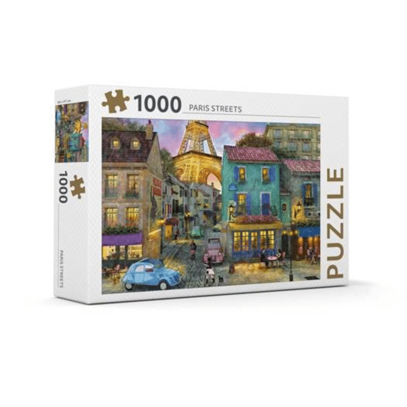 Parijse Straten Puzzel 1000st