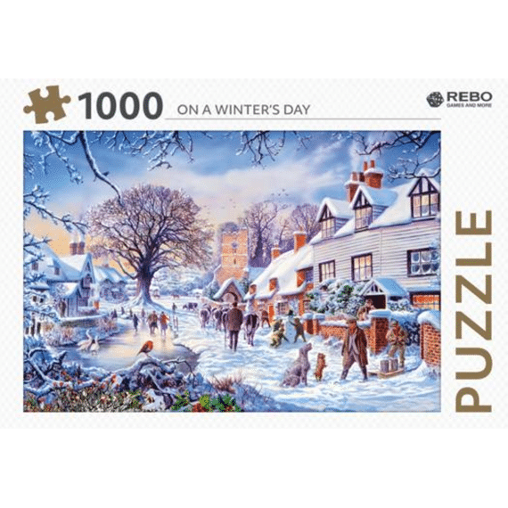 Op Een Winterse Dag Puzzel 1000st