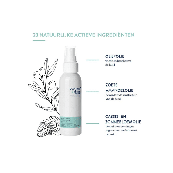 Doomoo Shinncare Zijdezachte Lichaamsolie