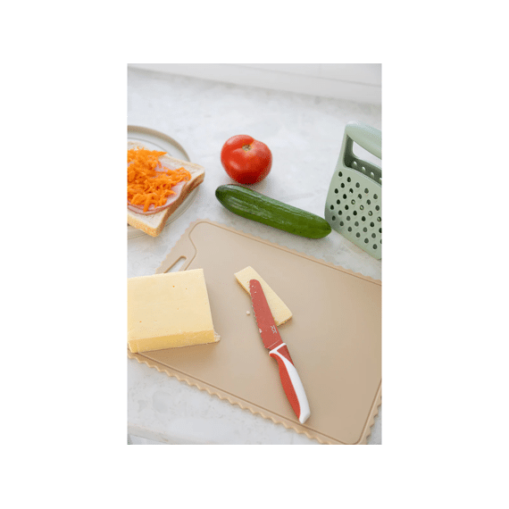 Kiddikutter Snijplank Cream