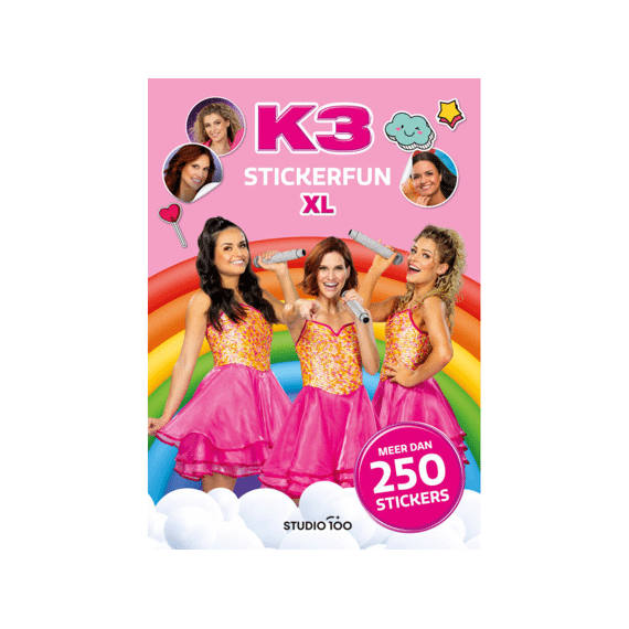 Stickerboek K3 Stickerfun Xl