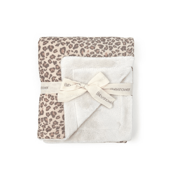Babyshower Deken Wieg Fleece 60x80 Wild Print