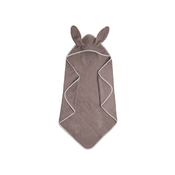 Babyshower Badcape Bunny Caramel Glacé