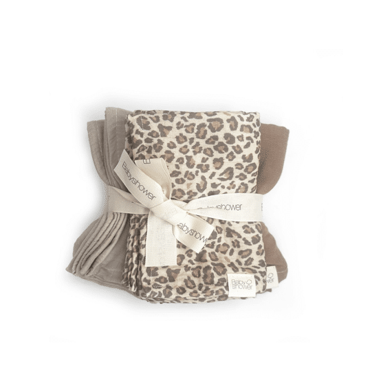 Babyshower Swaddle Klein 70x70 3st Wild Print