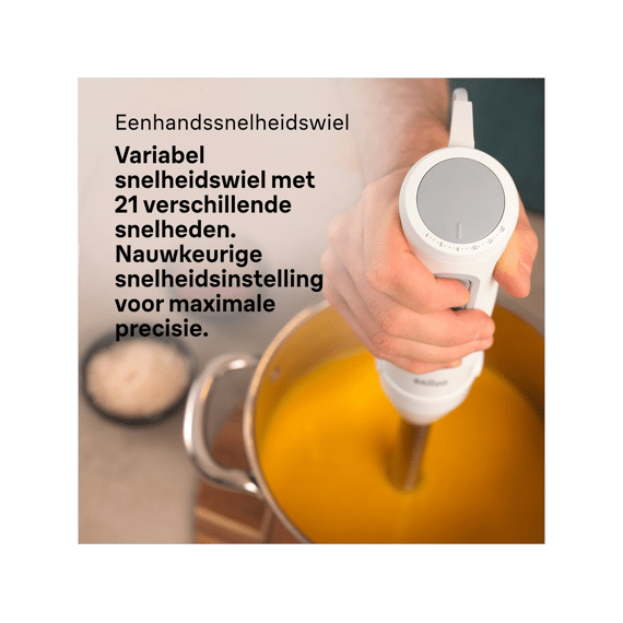 Braun Bhmq50236 Staafmixer Multiquick 5 + Hakmolen