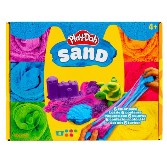 Play Doh Sand 6 Potjes