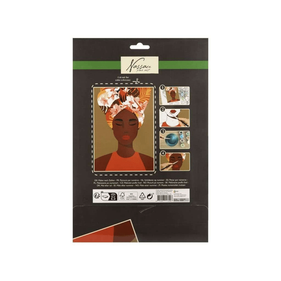 Schilderen Op Nummer Girl 32x22cm