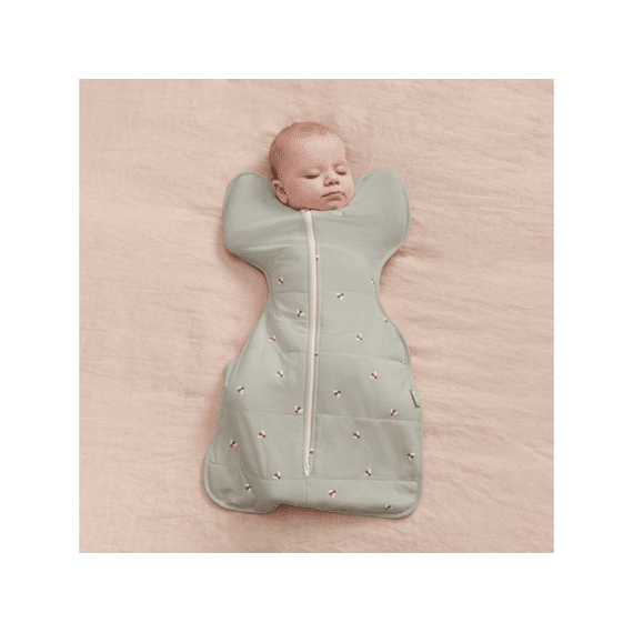 Love To Dream Inbakerslaapzak Fase 1 0-3m Olive Bees Tog 2,5