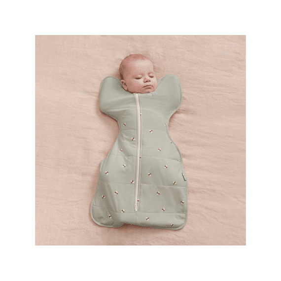 Love To Dream Inbakerslaapzak Fase 1 3-6m Olive Bees Tog 2,5