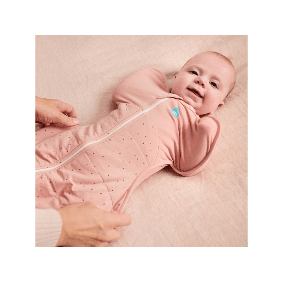 Love To Dream Inbakerslaapzak Fase 1 3-6m Rose Pebble Tog 2,5