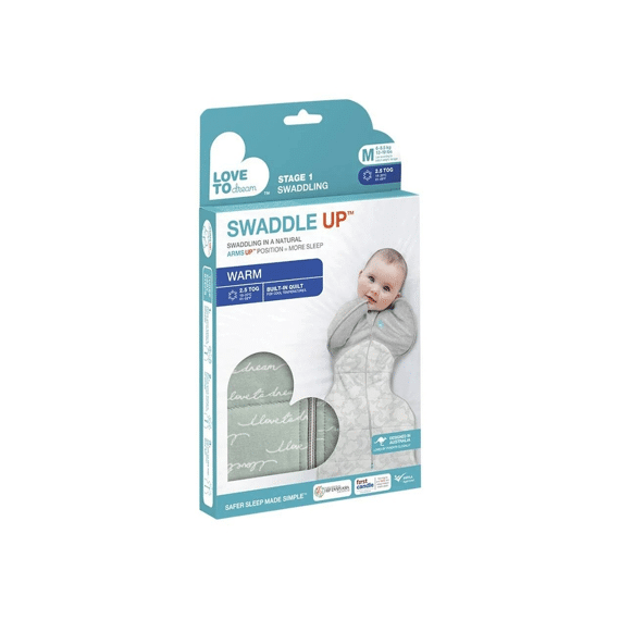 Love To Dream Inbakerslaapzak Fase 2 3-6m Olive Tog 0,2