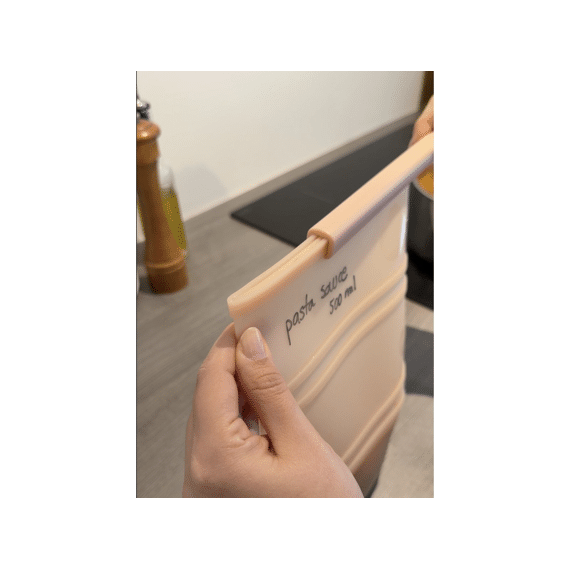 Baby On The Move Yummy Stash Bewaarzak Voor Moedermelk Ijsblokjes En Voeding Blush