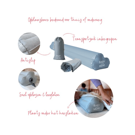 Owego Opblaasbare Draagbare Bedrand