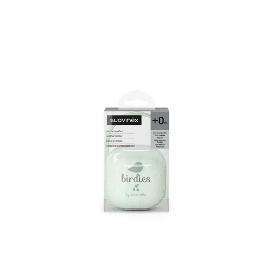 Suavinex Birdies Fopspeenhouder Groen