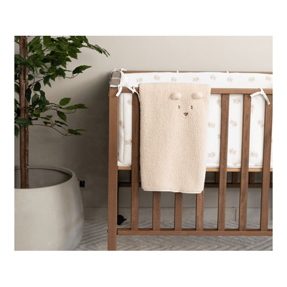 Pericles Deken Bed 100x150 Bear Teddy Creme