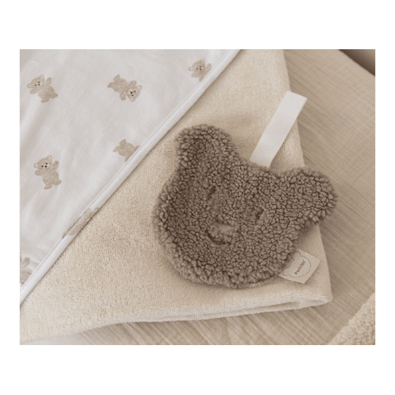 Pericles Fopspeendoekje Bear Teddy Chocolate