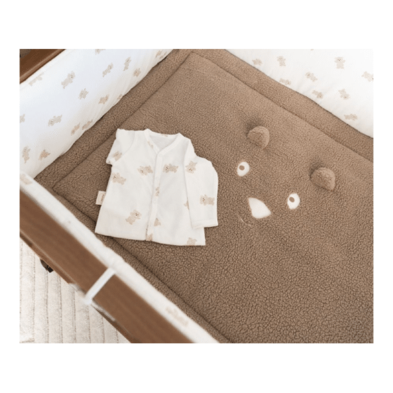 Pericles Boxkleed 75x95 Bear Teddy Chocolate