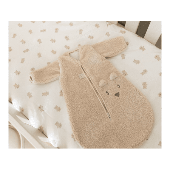 Pericles Slaapzak 70cm Am Bear Teddy Creme