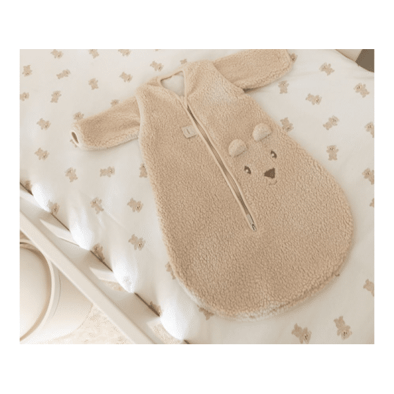 Pericles Slaapzak 60cm Am Bear Teddy Creme