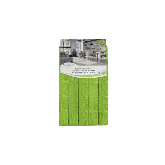 Starbright Microvezel Dweil 60x50cm 2st Geruit