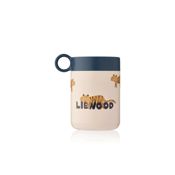 Liewood Kiani Printed Food Jar Tiger / Sandy
