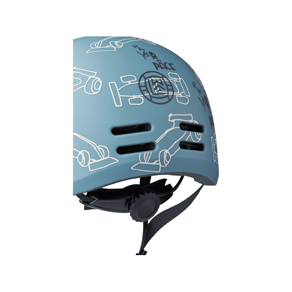 Liewood Milly Fietshelm Race Cars / Beach Blue S/48-52cm