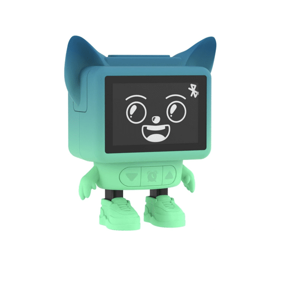 Mob Dancing Clock Wekker Blue