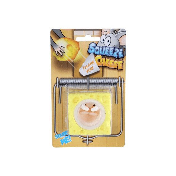 Squeeze Cheese Pop-up Muis 5cm Assortiment