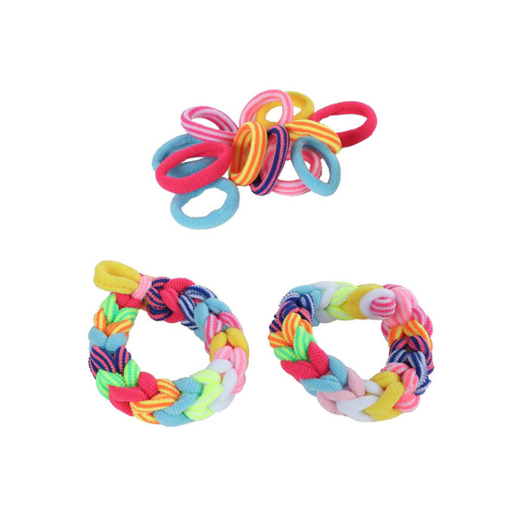 Glamour Loom Haarbandjes 150stuks Assortiment