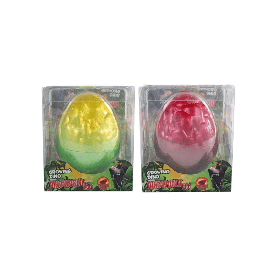 Dinoworld Ei Met Groeiende Dinosaurus Met Edelsteen 8cm Assortiment