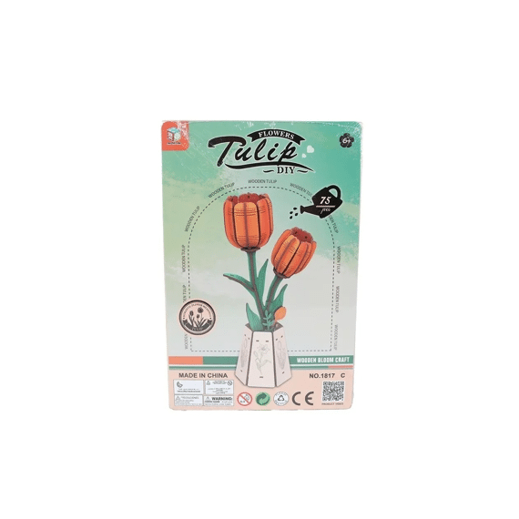 Maak Zelf Je Houten Bloemen Assortiment