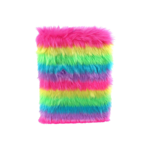Glamour Fluffy Notitieboek A5 Multi Color