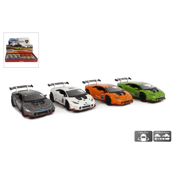 Kinsmart Lamborghini Huracan Die Cast Pb 1:36 Assortiment