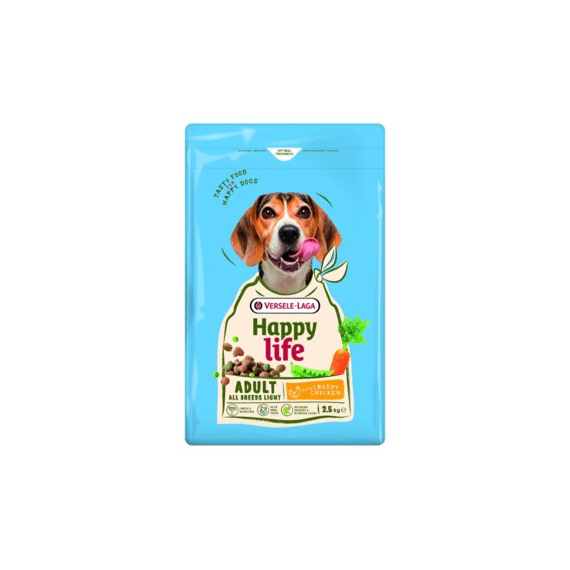 Happy Life Adult Light Met Kip 2.5kg