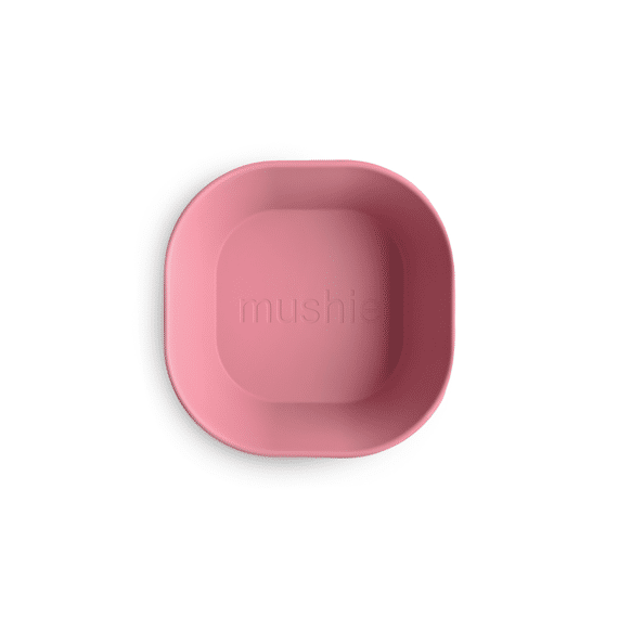 Mushie Kommetje Vierkant Dusty Rose (2pcs)