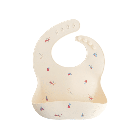 Mushie Silicone Bib Circus