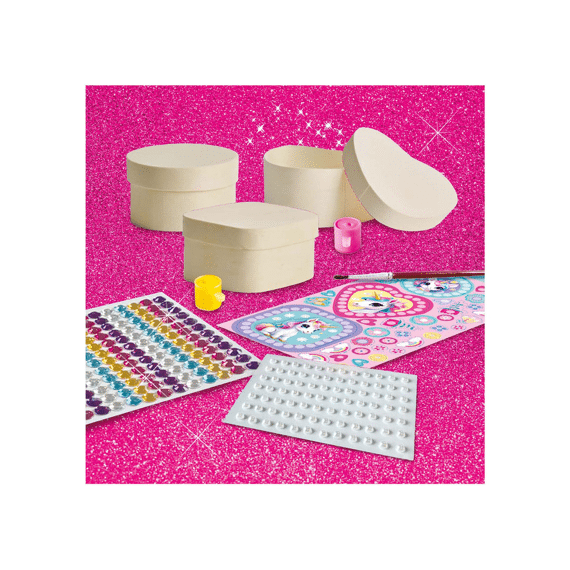 Diamond Painting Sieradendoosje Unicorn
