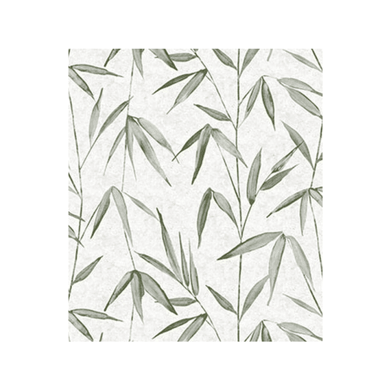 Finesse Bonita Toile Cirée 155cm Rond Feng Shui Green