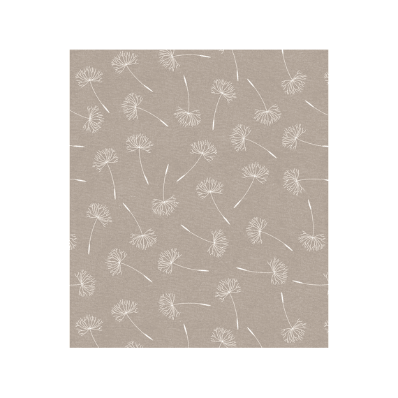 Finesse Bonita Effects Toile Cirée 155cm Rond Dente Beige