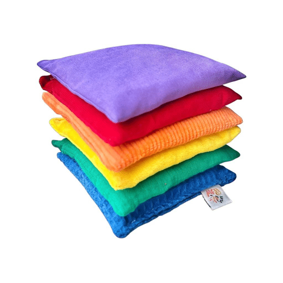 Pit & Play Pittenzakjes Rainbow 6stuks