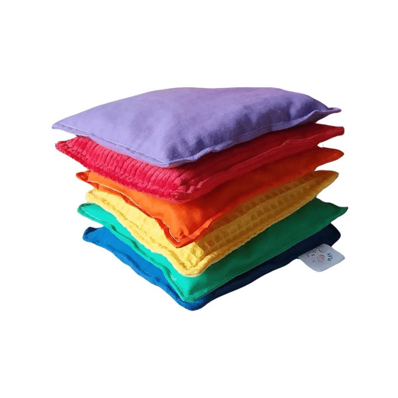 Pit & Play Pittenzakjes Rainbow Green 6stuks