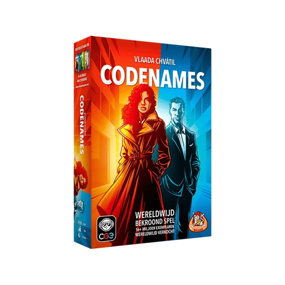 Codenames New Artwork Spel