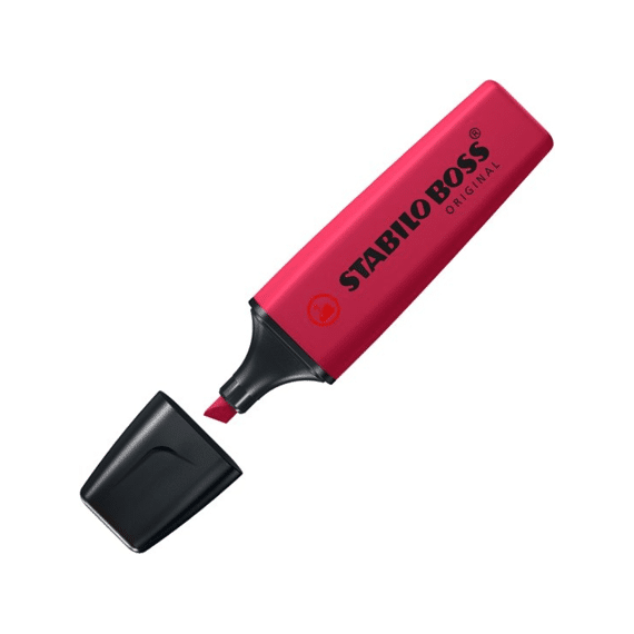 Stabilo Boss Wildflowers Cardboard Wallet 4 St