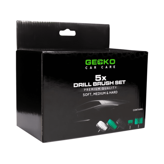 Gecko Boorborstel Set 5 Stuks